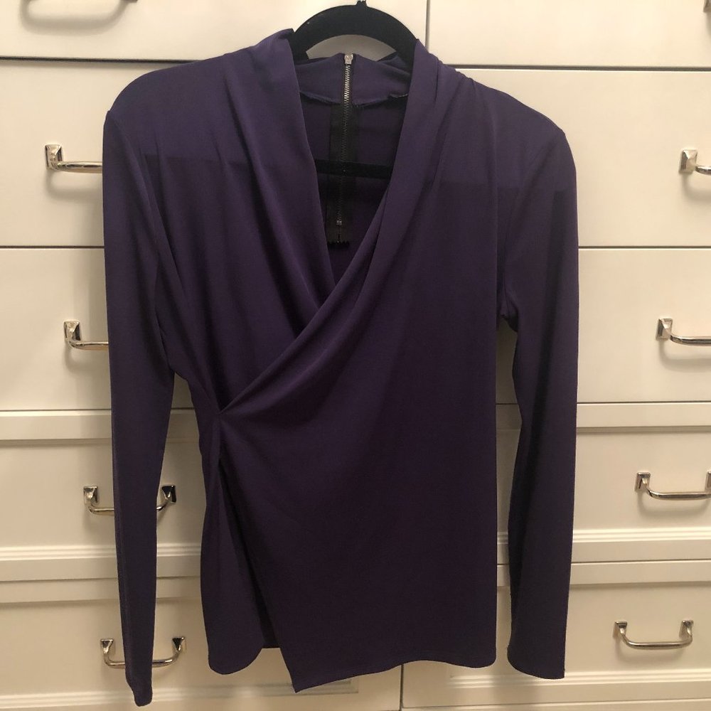 Kenneth Cole Deep Purple Top Size XS